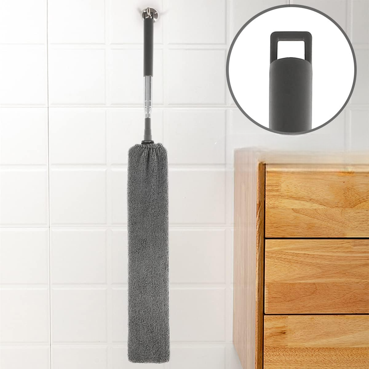 Serpillère Microfibre - GapDustCleaner™ - Gris