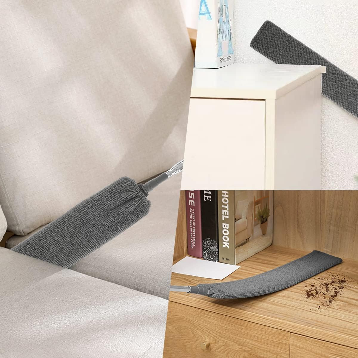 Serpillère Microfibre - GapDustCleaner™ - Gris