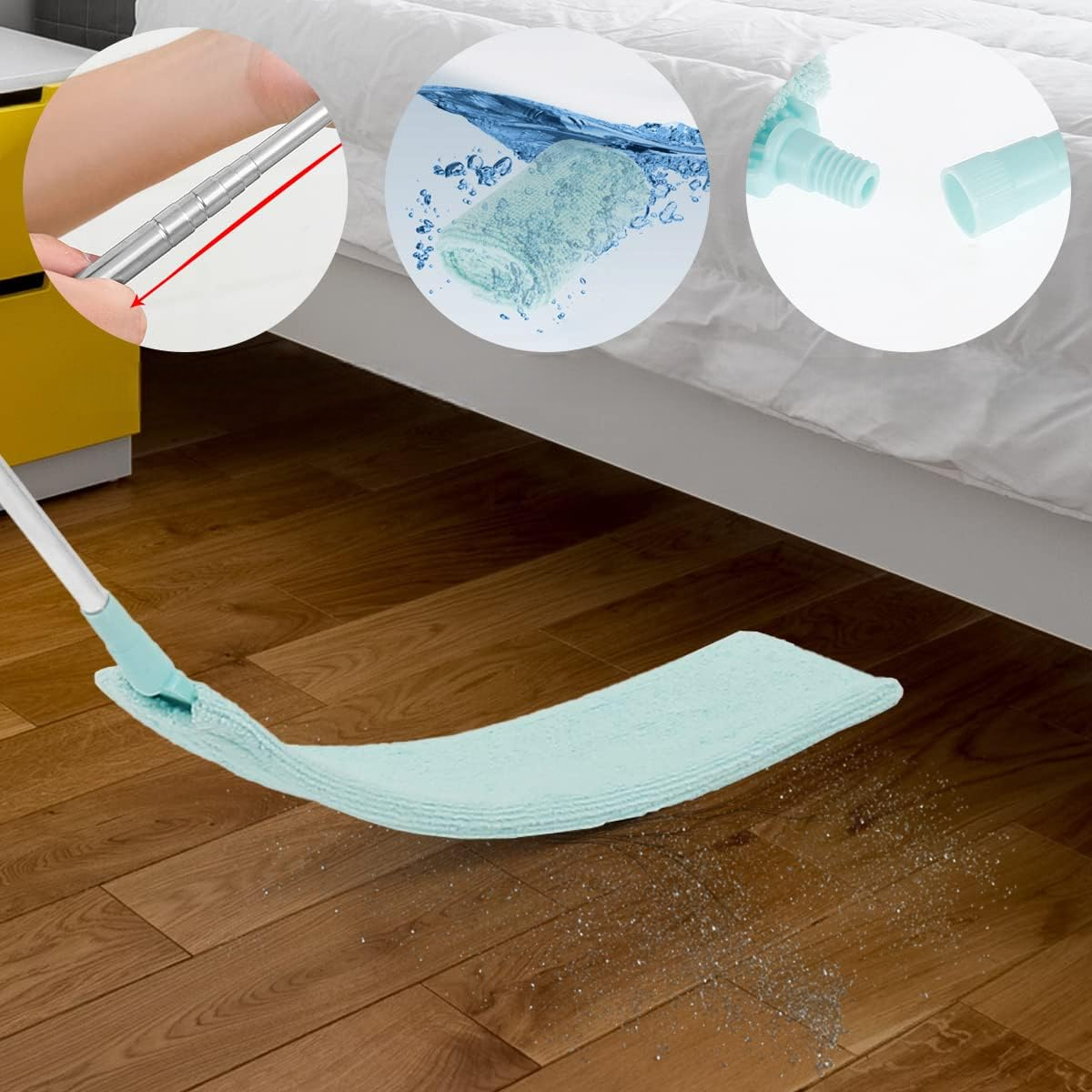 Serpillère Microfibre - GapDustCleaner™ - Vert